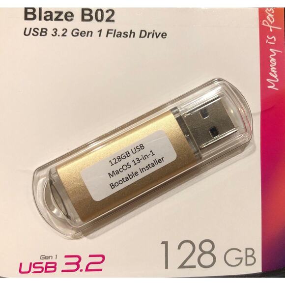 128GB USB-A 13-in-1 MacOS bootable installer, all 13 Apple Mac OS are included - Picture 3 of 8